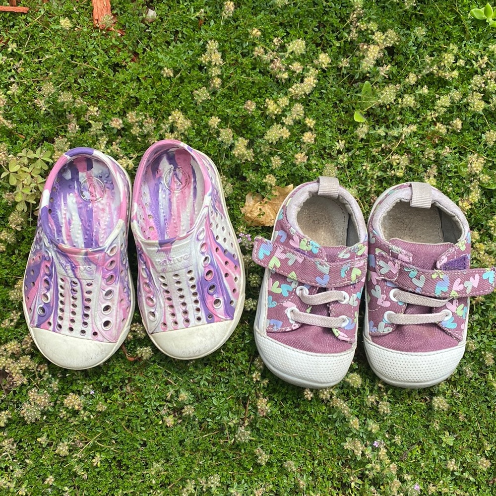 Toddler shoes by Native Shoes + See Kai Run